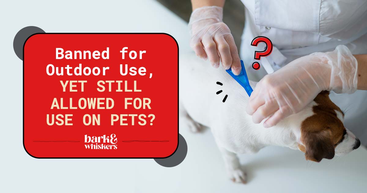 Banned Chemicals For Outdoor Use, Yet Still Allowed On Pets?