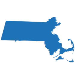 Massachusetts map