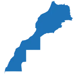 Morocco map