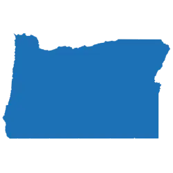 Oregon map