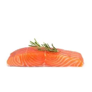 raw salmon