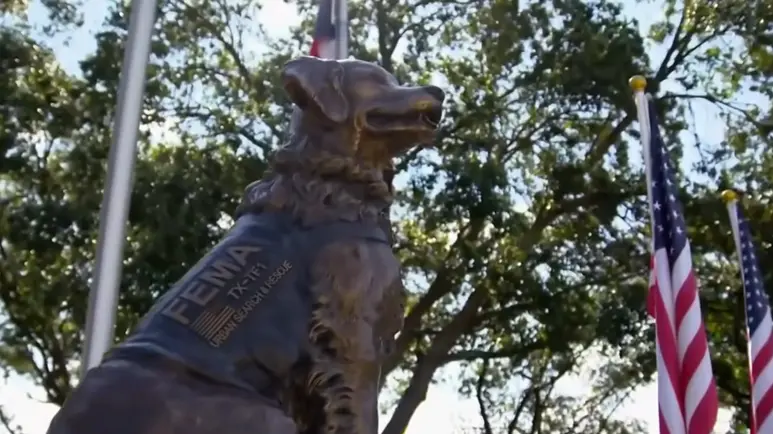 9/11 rescue dog's statue a tribute to all rescue dogs